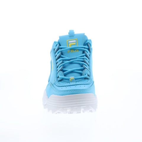 Fila Disruptor II Premium 5XM00817-424 Womens Blue Lifestyle Sneakers Shoes
