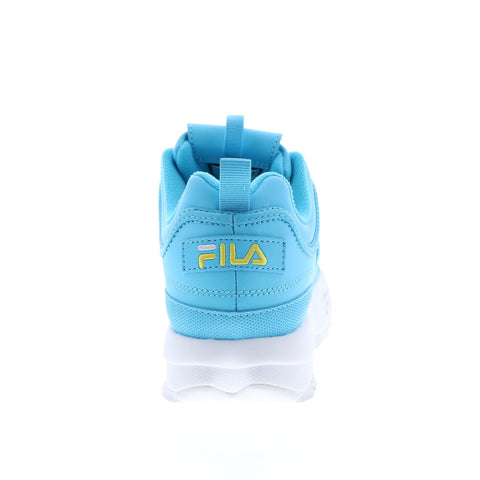 Fila Disruptor II Premium 5XM00817-424 Womens Blue Lifestyle Sneakers Shoes