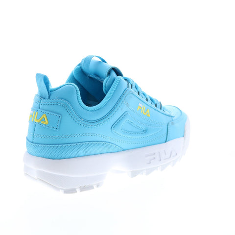Fila Disruptor II Premium 5XM00817-424 Womens Blue Lifestyle Sneakers Shoes