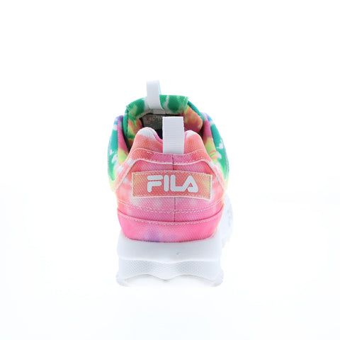Fila Disruptor II Tie Dye 5XM00819-775 Womens Blue Lifestyle Sneakers Shoes