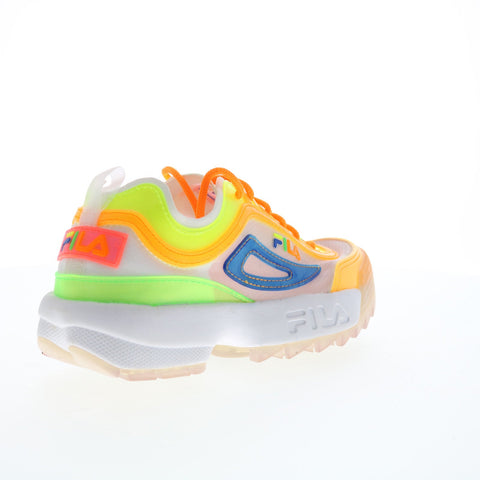 Fila Disruptor II Tl 5XM00833-149 Womens Orange Lifestyle Sneakers Shoes