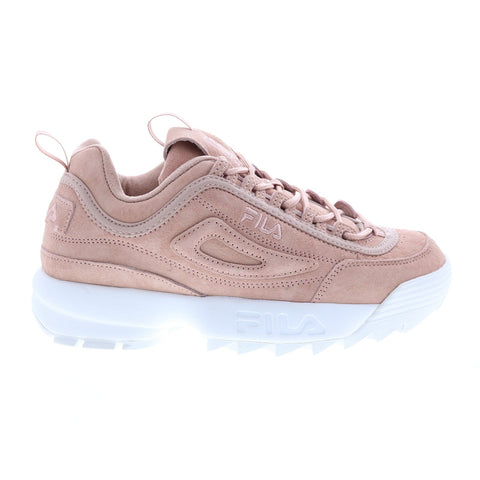 Fila Disruptor II Chalk 5XM01123-661 Womens Pink Lifestyle Sneakers Shoes
