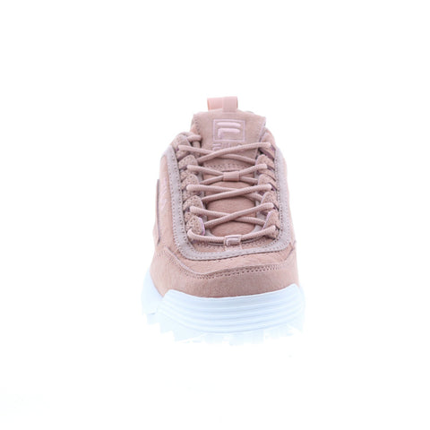 Fila Disruptor II Chalk 5XM01123-661 Womens Pink Lifestyle Sneakers Shoes