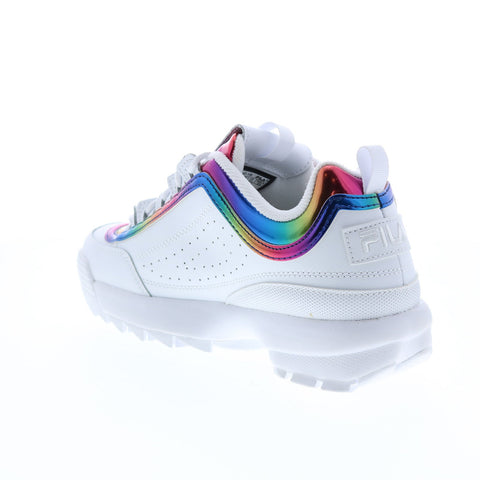Fila Disruptor II Chrome 5XM01147-199 Womens White Lifestyle Sneakers Shoes