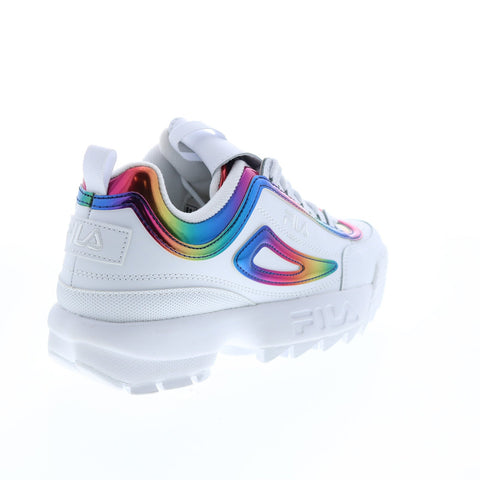 Fila Disruptor II Chrome 5XM01147-199 Womens White Lifestyle Sneakers Shoes