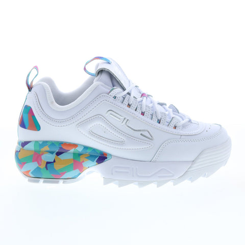 Fila Disruptor 2A 90'S 5XM01285-133 Womens White Lifestyle Sneakers Shoes