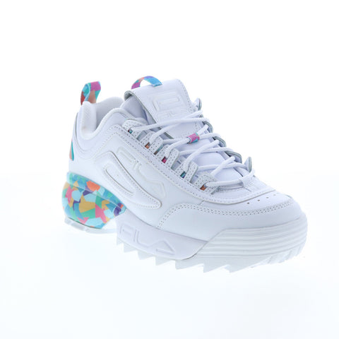 Fila Disruptor 2A 90'S 5XM01285-133 Womens White Lifestyle Sneakers Shoes