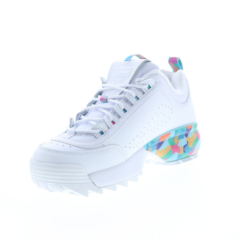 Fila Disruptor 2A 90'S 5XM01285-133 Womens White Lifestyle Sneakers Shoes