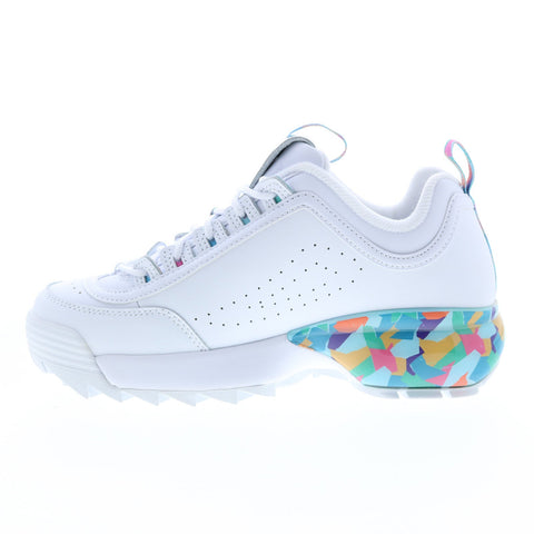 Fila Disruptor 2A 90'S 5XM01285-133 Womens White Lifestyle Sneakers Shoes