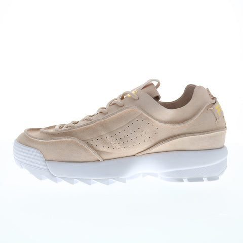 Fila Disruptor II Deconstructed Womens Brown Lifestyle Sneakers Shoes