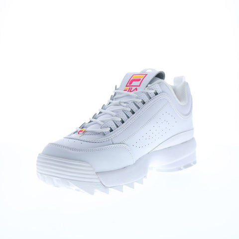 Fila Disruptor II Stitch 5XM01299-134 Womens Gray Lifestyle Sneakers Shoes