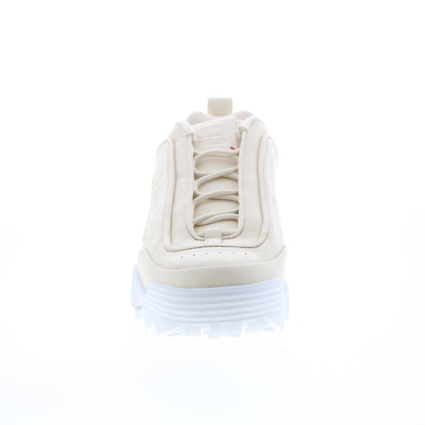 Fila Disruptor Zero 5XM01515-101 Womens Beige Lifestyle Sneakers Shoes