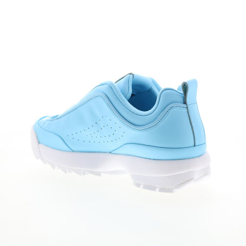 Fila Disruptor Zero 5XM01515-421 Womens Blue Leather Lifestyle Sneakers Shoes