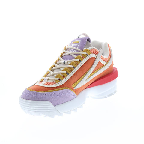 Fila Disruptor II Exp 5XM01543-840 Womens Orange Lifestyle Sneakers Shoes