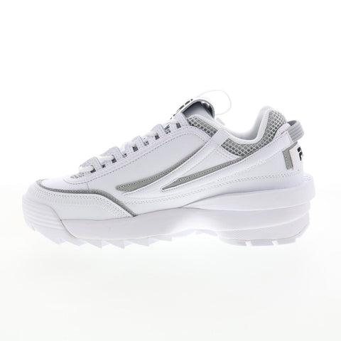 Fila Disruptor II Exp 5XM01544-103 Womens White Lifestyle Sneakers Shoes