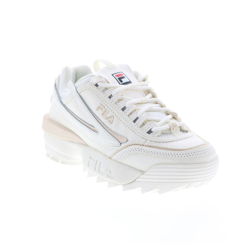 Fila Disruptor II Exp X Barneys Womens Beige Collaboration Sneakers Shoes