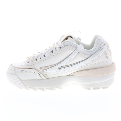 Fila Disruptor II Exp X Barneys Womens Beige Collaboration Sneakers Shoes