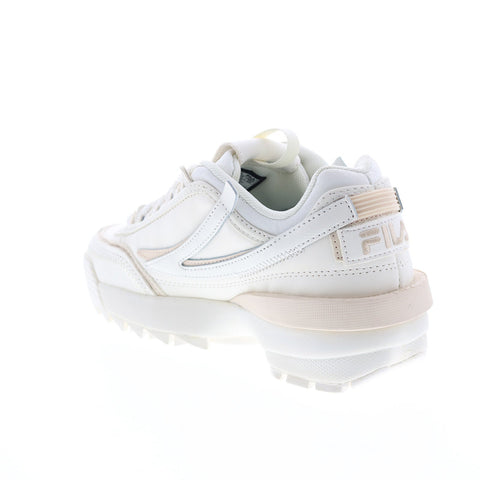Fila Disruptor II Exp X Barneys Womens Beige Collaboration Sneakers Shoes