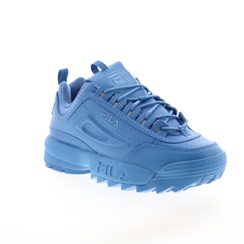 Fila Disruptor II Premium 5XM01807-400 Womens Blue Lifestyle Sneakers Shoes