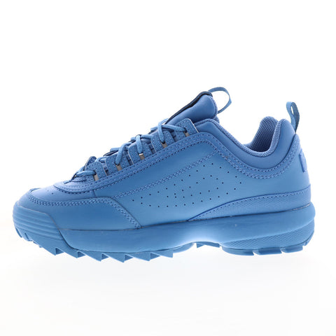 Fila Disruptor II Premium 5XM01807-400 Womens Blue Lifestyle Sneakers Shoes