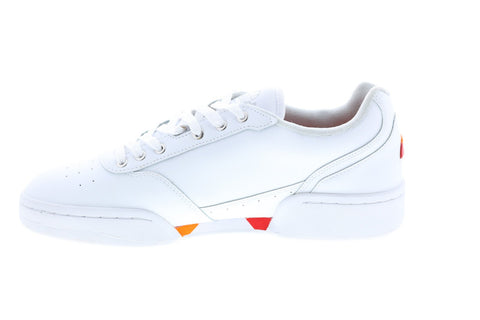 Ellesse Placentino 6-10012 Mens White Syntheic Lace Up Lifestyle Sneakers Shoes