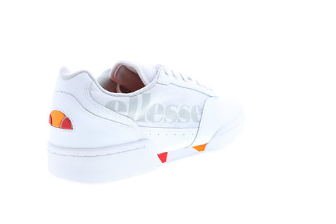 Ellesse Placentino 6-10012 Mens White Syntheic Lace Up Lifestyle Sneakers Shoes
