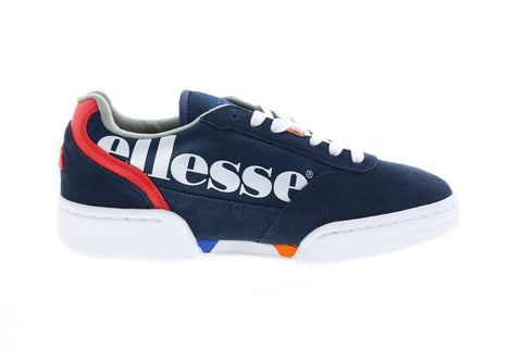 Ellesse Placentino 6-10015 Mens Blue Suede Lace Up Lifestyle Sneakers Shoes
