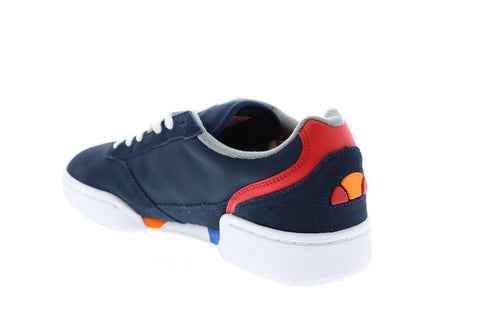 Ellesse Placentino 6-10015 Mens Blue Suede Lace Up Lifestyle Sneakers Shoes