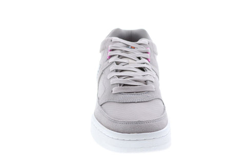 Ellesse Plazza 6-10108 Mens Gray Suede Lace Up Lifestyle Sneakers Shoes