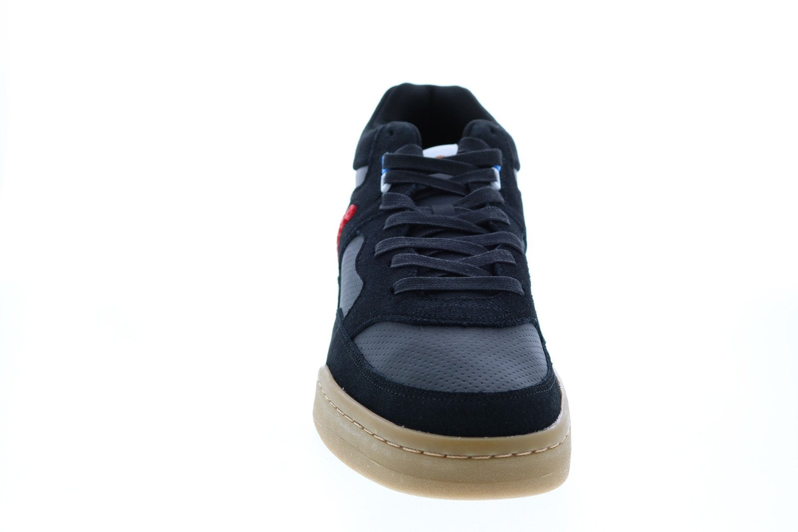 Ellesse Plazza 6-10109 Mens Black Suede Lace Up Lifestyle Sneakers