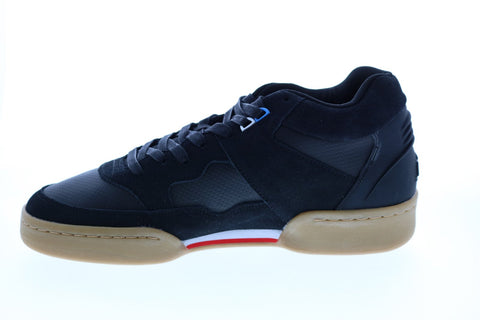Ellesse Plazza 6-10109 Mens Black Suede Lace Up Lifestyle Sneakers Shoes