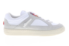 Ellesse Vinitziana Suede AM 6-10113 Mens White Gray Lifestyle Sneakers Shoes