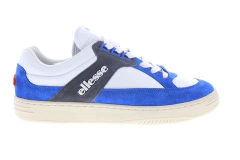 Ellesse Vinitziana 6-10115 Mens Blue Suede Low Top Lifestyle Sneakers Shoes