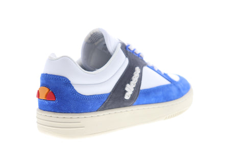 Ellesse Vinitziana 6-10115 Mens Blue Suede Low Top Lifestyle Sneakers Shoes