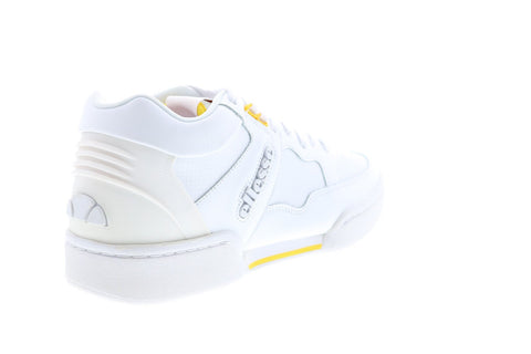 Ellesse Plazza 6-10121 Mens White Syntheic Lace Up Lifestyle Sneakers Shoes