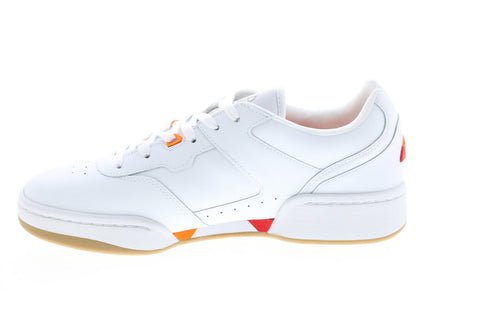 Ellesse Placentino 6-10306 Mens White Syntheic Lace Up Lifestyle Sneakers Shoes