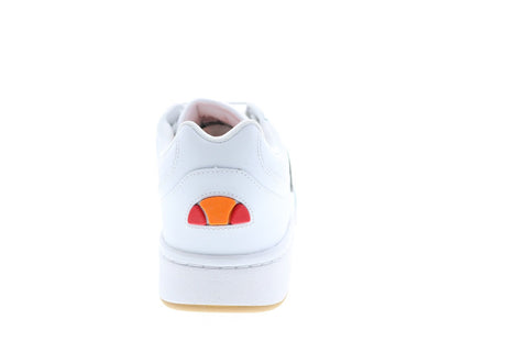 Ellesse Placentino 6-10306 Mens White Syntheic Lace Up Lifestyle Sneakers Shoes