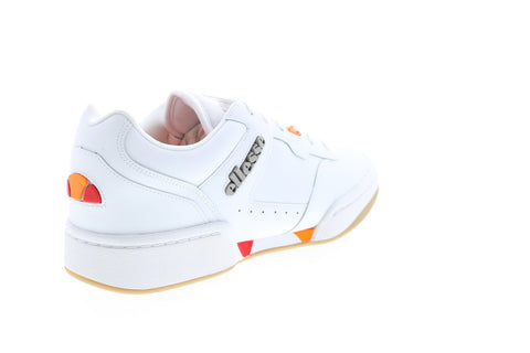 Ellesse Placentino 6-10306 Mens White Syntheic Lace Up Lifestyle Sneakers Shoes