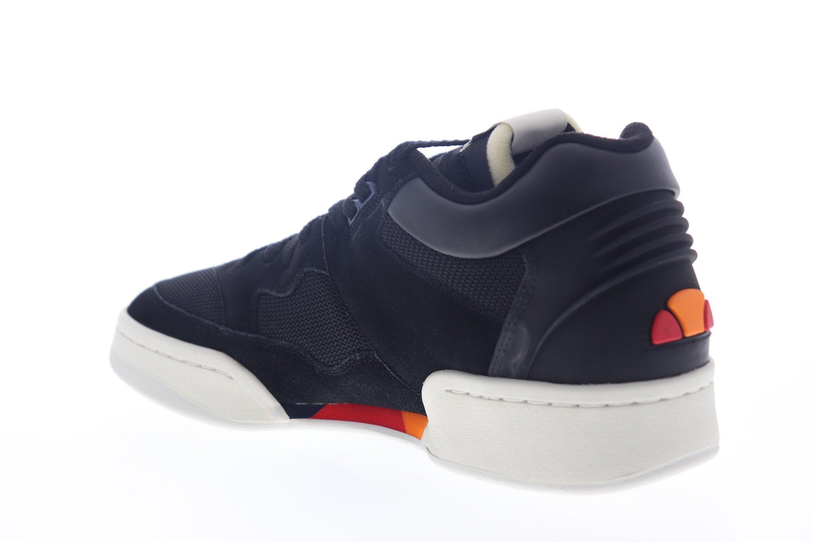 Ellesse Piazza Suede AM 6-10318 Mens Black Low Top Lifestyle  display picture 3