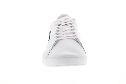 Ellesse LS-80 6-10356 Mens White Leather Low Top Lifestyle Sneakers Shoes