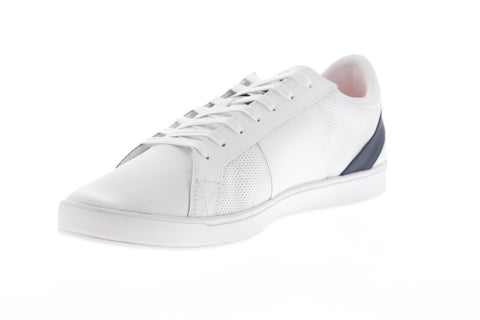 Ellesse LS-80 6-10356 Mens White Leather Low Top Lifestyle Sneakers Shoes