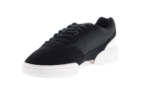 Ellesse Piacentino 6-10359 Mens Black Suede Low Top Lifestyle Sneakers Shoes