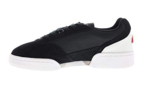 Ellesse Piacentino 6-10359 Mens Black Suede Low Top Lifestyle Sneakers Shoes
