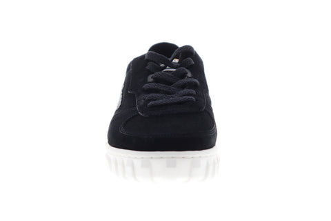 Ellesse Tanker LO 6-13667 Mens Black Suede Lace Up Low Top Sneakers Shoes