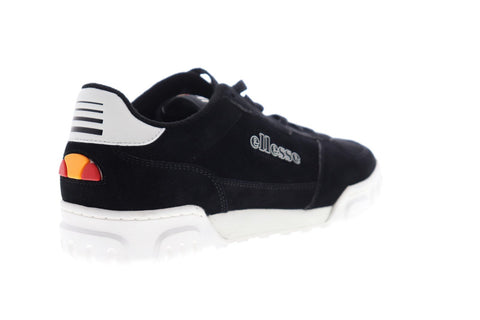 Ellesse Tanker LO 6-13667 Mens Black Suede Lace Up Low Top Sneakers Shoes