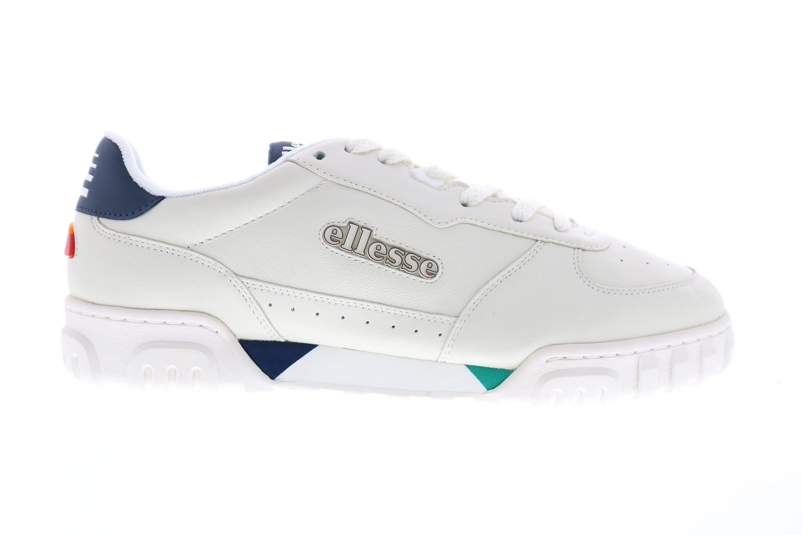 Ellesse Tanker LO 6-13669 Mens White Leather Low Top 