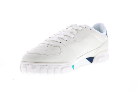Ellesse Tanker LO 6-13669 Mens White Leather Low Top Lifestyle Sneakers Shoes