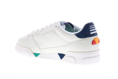 Ellesse Tanker LO 6-13669 Mens White Leather Low Top Lifestyle Sneakers Shoes
