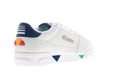 Ellesse Tanker LO 6-13669 Mens White Leather Low Top Lifestyle Sneakers Shoes