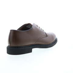altama dress oxford brown leather shoes Altama 90032-A Capital Brown Leather Uniform Oxford
